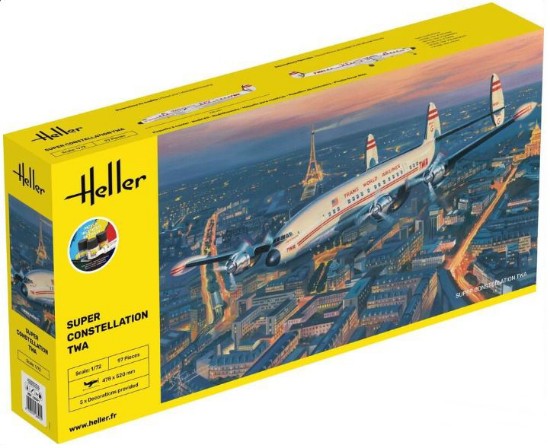 Immagine di SUPER CONSTELLATION TWA STARTER KIT 1:72