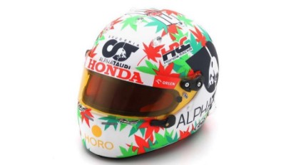 Immagine di CASCO ALPHA TAURI YUKI TSUNODA ITALIAN GP 2023 1:5