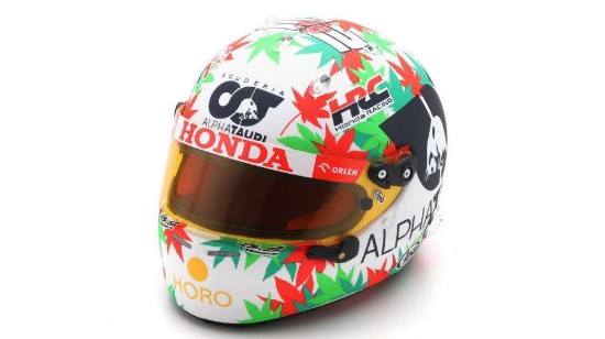 Immagine di CASCO ALPHA TAURI YUKI TSUNODA ITALIAN GP 2023 1:5