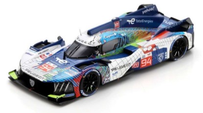 Immagine di PEUGEOT 9x8 N.94 24 H LE MANS 2023 DUVAL-MENEZES-MULLER 1:43