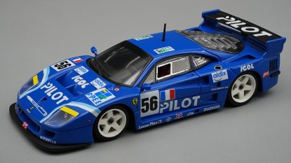 Immagine di FERRARI F40 LM LE MANS 1996 M.FERTE-O.THEVENIN-N.LOBOISETTIER 1:43