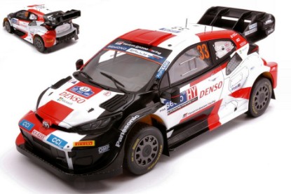 Immagine di TOYOTA GR YARIS WRC HYBRID N.33 RALLY FINLAND 2023 EVANS-MARTIN 1:18
