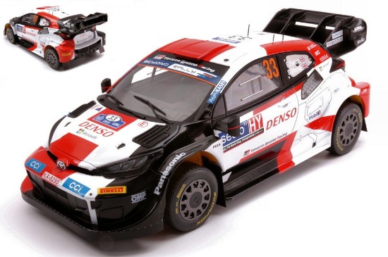 Immagine di TOYOTA GR YARIS WRC HYBRID N.33 RALLY FINLAND 2023 EVANS-MARTIN 1:18
