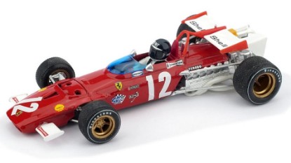 Immagine di FERRARI 312B J.ICKX 1970 N.12 WINNER AUSTRIAN GP W/PILOTE 1:43