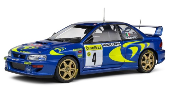 Immagine di SUBARU IMPREZA STI WRC N.4 WINN.RALLY MONTECARLO 1997 LIATTI-PONS 1:18