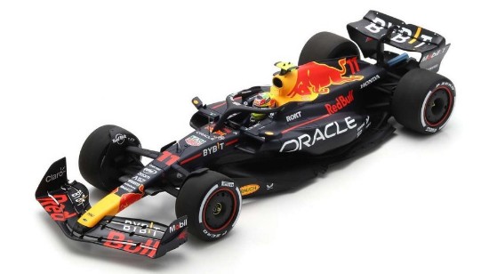Immagine di RED BULL RB19 N.11 WINNER AZERBAIJAN GP 2023 SERGIO PEREZ 1:18