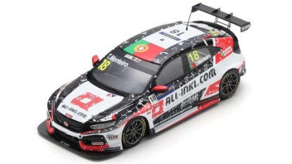Immagine di HONDA CIVIC N.18 2nd RACE 3 WTCR 2020 HUNGARORING T.MONTEIRO 1:43