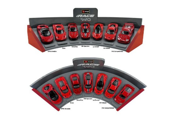 Immagine di FERRARI SF90, ENZO, PORTOFINO, 458 SPE, LA FERRARI, F8 TRIBUTO, F40 1:43