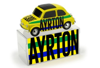 Immagine di FIAT 500 BRUMS AYRTON 1:43