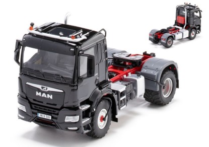 Immagine di MAN TGS 18.510 4x4 BL 2-AXLE -TRUCK BLACK 1:32