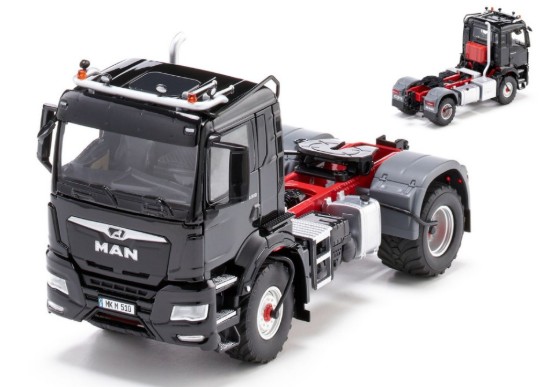 Immagine di MAN TGS 18.510 4x4 BL 2-AXLE -TRUCK BLACK 1:32