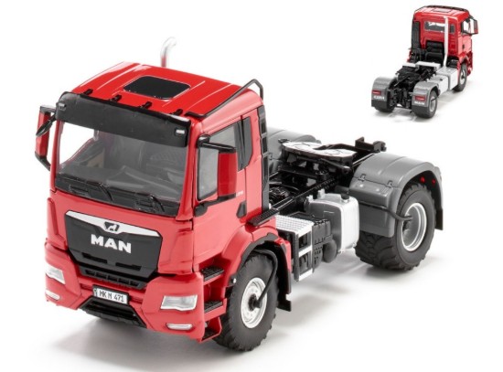 Immagine di MAN TGS 18.510 4x4 BL 2-AXLE -TRUCK RED 1:32
