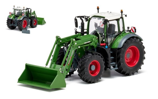 Immagine di TRATTORE FENDT 724 WITH FRONT LOADER CARGO 6.100 1:32