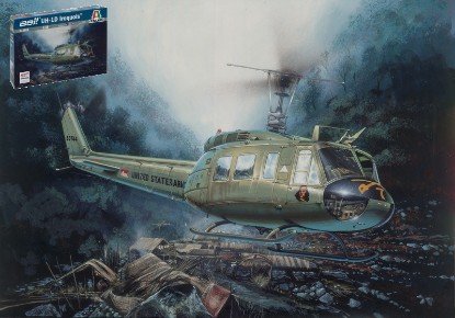 Immagine di UH-1D SLICK KIT 1:48