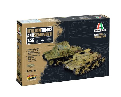 Immagine di ITALIAN TANKS & SEMOVENTI  KIT 1:56