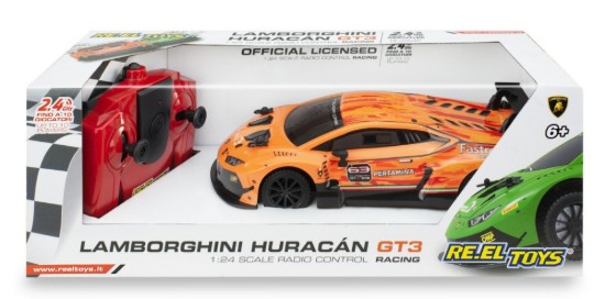Immagine di LAMBORGHINI HURACAN GT3 ORANGE RADIOCOMANDO 1:24