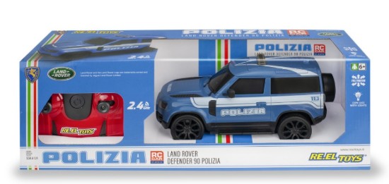 Immagine di LAND ROVER DEFENDER POLIZIA RADIOCOMANDO 1:24
