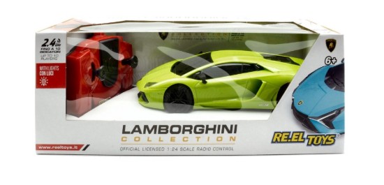 Immagine di LAMBORGHINI AVENTADOR GREEN RADIOCOMANDO 1:24
