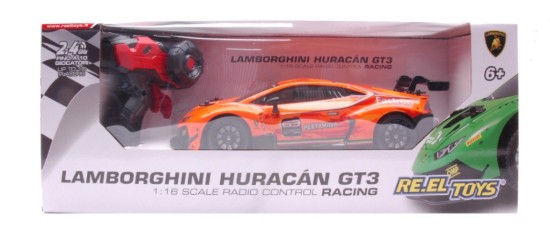Immagine di LAMBORGHINI HURACAN GT3 ORANGE RADIOCOMANDO 1:18