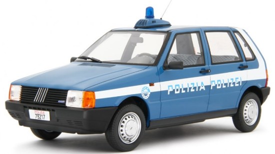 Immagine di FIAT UNO 55S 1983 POLIZIA BLUE 1:18