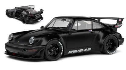 Immagine di PORSCHE 911 964 RWB BODYKIT DARTH VADER 2016 BLACK 1:18