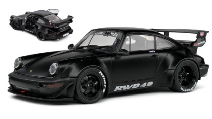Immagine di PORSCHE 911 964 RWB BODYKIT DARTH VADER 2016 BLACK 1:18