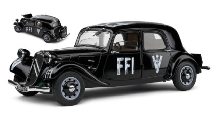 Immagine di CITROEN TRACTION 7 FFI 1944 BLACK 1:18