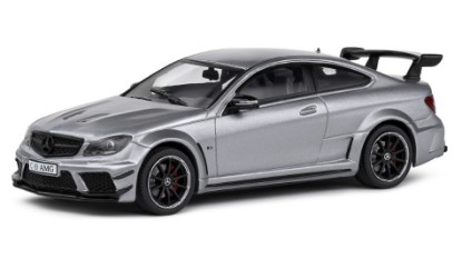 Immagine di MERCEDES C-CLASS C63 AMG BLACK SERIES 2012 MET.GREY 1:43