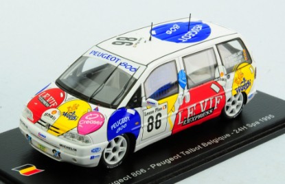 Immagine di PEUGEOT 806 N.86 24 H SPA 1995 P.WITMEUR-E.BACHELART-PH.VERELLEN 1:43