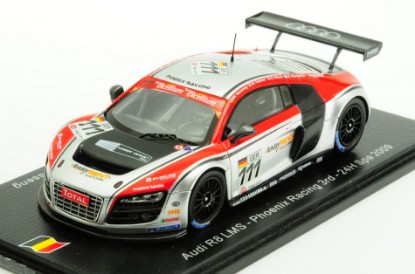 Immagine di AUDI R8 LMS N.111 3rd 24 H SPA 2009 MOSER-FASSLER-MARGARITIS-BASSENG