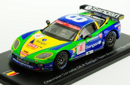 Immagine di CHEVROLET CORVETTE C6 R N.8 24 H SPA 2009 BERNOLDI-STREIT-MAASSEN 1:43