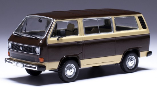 Immagine di VW T3 CARAVELLE 1981 BROWN/BEIGE 1:43