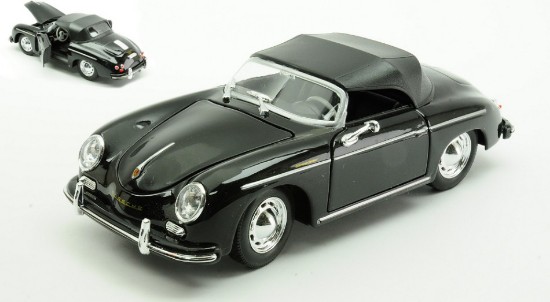 Immagine di PORSCHE 356 A SPEEDSTER CLOSED BLACK 1:24