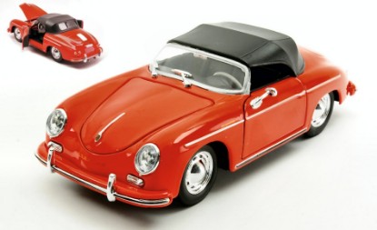 Immagine di PORSCHE 356 A SPEEDSTER CLOSED RED 1:24