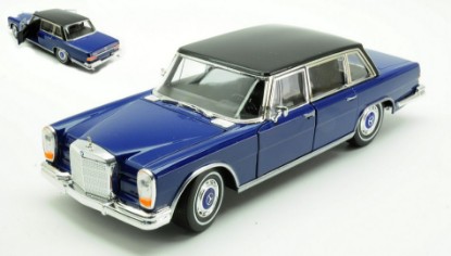Immagine di MERCEDES 600 BLUE/BLACK 1:24