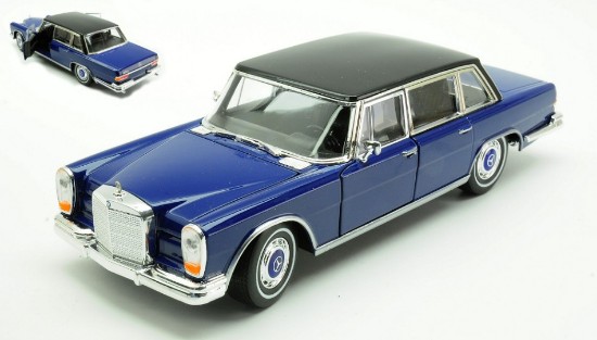 Immagine di MERCEDES 600 BLUE/BLACK 1:24