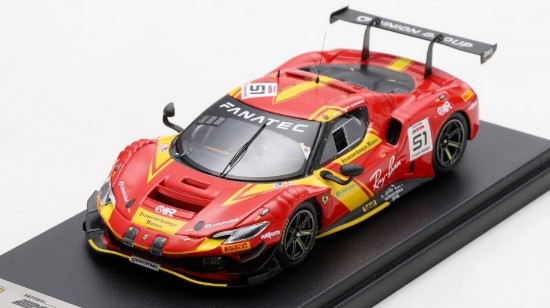Immagine di FERRARI 296 GT3 N.51 AF CORSE 24H SPA 2023 ROVERA-SCHWARTZ.-NIELSEN 1:43