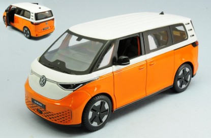 Immagine di VW ID BUZZ ORANGE/WHITE 1:24