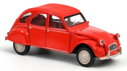 Immagine di CITROEN 2CV 1978 GERANIUM RED JET CAR 1:43