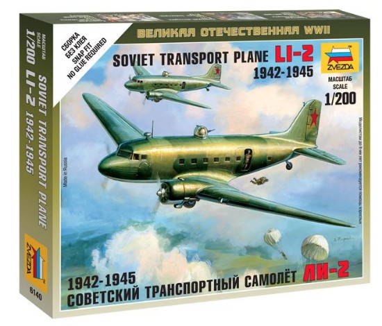 Immagine di LI-2 SOVIET TRANSPORT PLANE WWII KIT 1:72