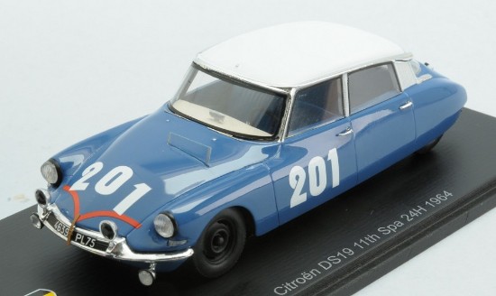Immagine di CITROEN DS 19 N.201 24 H SPA 1964 G.VERRIER-A.BERTAUT 1:43
