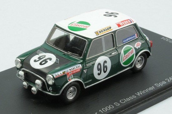 Immagine di BMC COOPER 1000 S N.96 24 H SPA 1969 J.VERNAEVE-C.BAKER 1:43