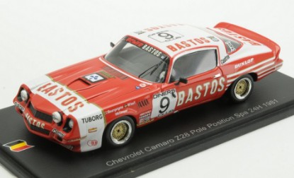 Immagine di CHEVROLET CAMARO Z28 N.9 24 H SPA 1981 CL.BOURGOIGNIE-R.WISELL-J.COOPER