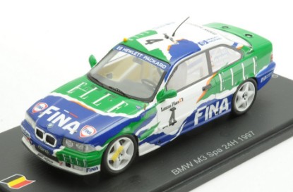 Immagine di BMW M3 E 30 N.4 24 H SPA 1997 F.DUEZ-V.ICKX-K.RAFANELLI 1:43