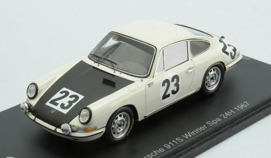 Immagine di PORSCHE 911 S N.23 WINNER 24 H SPA 1967 J.P.GABAN-"PEDRO" 1:43