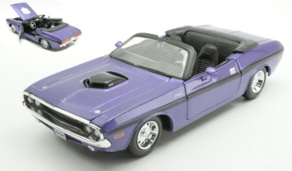 Immagine di DODGE CHALLENGER R/T CONVERTIBLE 1970 METALLIC PURPLE 1:24