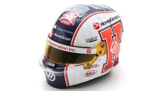 Immagine di CASCO KEVIN MAGNUSSEN MIAMI GP 2023 HAAS 1:5