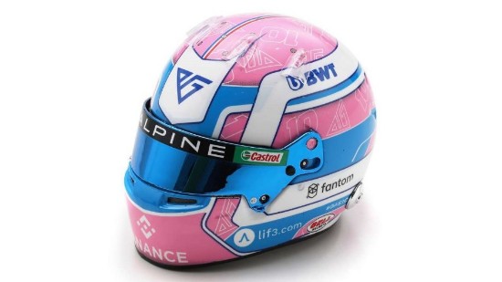 Immagine di CASCO PIERRE GASLY 2023 MIAMI GP ALPINE TEAM 1:5
