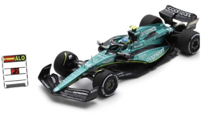 Immagine di ASTON MARTIN N.14 2nd CANADA GP 2023 FERNANDO ALONSO W/PIT B.1:43