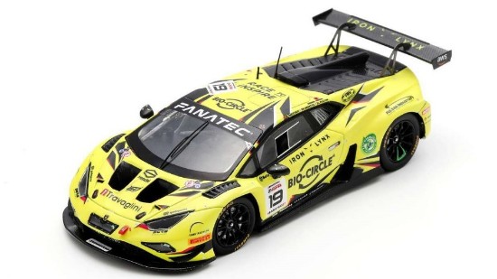 Immagine di LAMBORGHINI HURACAN GT3 N.19 24 H SPA 2023 PULCINI-BERETTA-INEICHEN 1:43